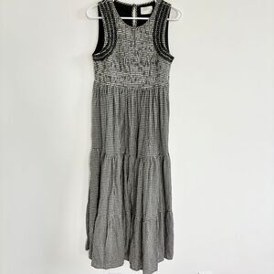 black ruffle tiered maxi dress Velvi - Miriam Tiered Maxi Dress - Black